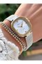 Steel Mesh Strap Women's Watch 3 Atm Waterproof 2 Years Mechanism Warranty + Bracelet as a Gift - 2