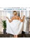 Pack of 2 Disposable Bath Towel Quick Dry for Travel (70x140cm) - 2