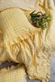 Double Duvet Cover Cotton Cotton Ornamental Overlocked Ruffled (Elastic Sheet) - 7