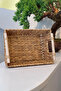 Terrona Wicker Multi-Purpose Rectangular Basket – Bread, Fruit, Towel and Organizing Basket - 3