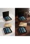 Luxury Vintage Leather Notebook Leaf Detailed Souvenir Diary Set with Antique Pages Boxed Vip Pen Gift - 6