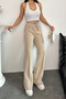 Premium Modal Fabric piped Palazzo Women's Trousers 1115 - 4