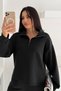 Premium Modal Fabric Half Zipper Women's Sweatshirt 3102 - 3