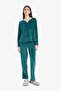 Pajama Set Regular Fit Long Sleeve Velour Top Long Bottom A3356Ax25Au - 2