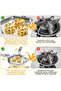 Portable Camping Gas Stove 3 Burner TC-DF-10 with Gas Bottles Adapter for camping & backpacking - 3