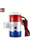 1100GPH 12V DC Submersible Bilge Pump (White) - 2