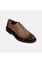 Men's Mink Lace-Up Suede Casual Shoes - 5