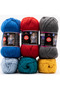 Everyday Worsted 100% Anti-Pilling Acrylic Knitting Yarn 100 g / 165 m 70627 - 3