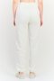 Women Regular Fit Embellished Jogger Pants, White - 3