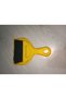 1 Piece Mini Dustpan Small Brush Dustpan Perfect for Home Office Auto Sulfur Yellow 22X15 cm - 5