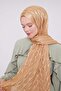 Gold Triangle Pattern Deluxe Devore Shawl