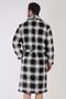 Men's Super Soft Plaid Vienetta Welsoft Shawl Collar Long Sleeve Pocketed Fleece Robe - 4