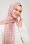 Powder Moon Pattern Jacquard Elegance Shawl