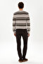 Men's Dark Brown Slim Fit Jean Pants 50310364-Vr084 - 4