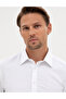 White Slim Fit Line Textured Long Sleeve Shirt 50312340-Vr013 - 2
