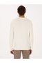 Ecru Slim Fit Crew Neck Knitwear Sweater 50315713-Vr019 - 5