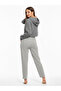 Women's Straight Leg Sweatpants Gray 3011 - 5
