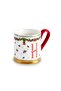 New Year Honeycomb H Letter Mug 330 ml - 6