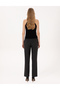 Anthracite Straight Fit Fabric Trousers 50319434-Vr006 - 4