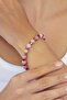 Pink Ceyt Stone Natural Stone Bracelet - 2