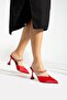 Kram Saten Detail Heels (9cm)