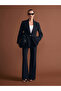 60776 Metal Button Blazer-Black