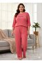 Women's Pink Plus Size Pajama Set