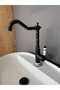 Rustic Kitchen Faucet Black Vintage Modern Design Sink Faucet Brass - 3