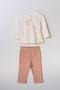 Baby Bottom and Top Set 100% Organic Cotton, Baby - Newborn - Csy8156 - 2