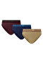 Boys Brief Color Outer Elastic 3 Pack