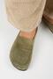 Ziva 2 Women's Genuine Leather Loafers Sabo Khaki Slipper - 7