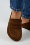 Ziva 2 Women's Genuine Leather Loafer Sabo Tan Slippers - 4