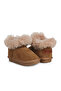 Genuine Leather and Fur Inside Cold Resistant Girls' Boots - 4