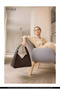 Brown Suede Shk19 Faux Leather, Snap Closure, Single Compartment, Zippered Makeup Bag, Hand, Arm, and Shoulder Bag - 7