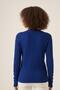 Women's Openwork V-Neck Knitwear Cardigan Cobalt Blue 25237 - 2