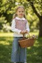 Knitwear Sweater Girl's Jeans Suit - 2