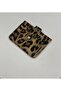 Women's Suede Snap Closure Card Holder 8X11Cm
