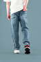 Men's Baggy Fit Comfortable Fit Wide Leg Jeans Regular Waist Pants - 6