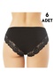 5106 Lace and Piped Detail Modal Bikini (M-L-Xl) 6-Pack - 2