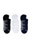 Socks 3 Pack – Men’s No-Show Cotton Non-Slip Loafer Socks (Blue, Black, White) - Free Size - 2