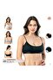 Women's Camisole Rope Strap Padded Gray Bustier 6429 - 5
