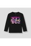 Kpop Demon Hunters Huntrix Long Sleeve Printed Girls' T-Shirt (4-13 Years)