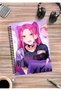 K Pop Demon Hunters Rumi Mira Zoey Jinu Anime Spiral Notebook A5 (50 sheets)