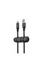 8-in-1 Cable Organizer with 21 Slots, 3M Self-Adhesive, Durable TPR Material – Black
