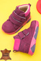 Genuine Leather Orthopedic Non-Slip Sole Waterproof Velcro Girls' Baby Boots - 3