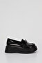 SM 4023 Heart Buckle Detail Loafers - 2