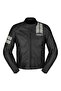 Roar Protected Leather Motorcycle Jacket Black