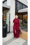 Front Buttoned Oversize Fit Hijab Scuba Suit 1318 - 7