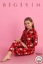 Girls' Suede Pajama Set Winter Children's Pajama Set Girls' Pajamas Mother and Daughter Can Be Matched - 3