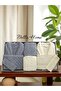 8 Piece Wicker Family Bathrobe Set - Dowry Set - 100% Cotton - Original Luxury Box